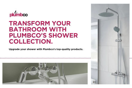 Revitalise Your Bathroom with Plumbco's Shower Collection